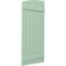 Ekena Millwork Americraft 6-Board (2 Batten) Wood Joined Board-n-Batten Shutters w/Ellipt Top, ARW101BE621X77SGH, PR ARW101BE621X77SGH - alternate 7